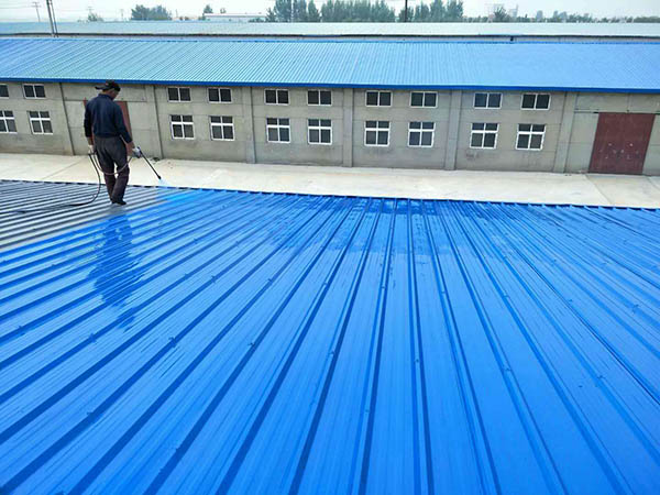 长白 彩钢瓦喷漆翻新工业厂房、仓库